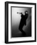 Trumpeter 1 BW-John Gusky-Framed Photographic Print