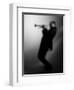 Trumpeter 1 BW-John Gusky-Framed Photographic Print