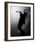 Trumpeter 1 BW-John Gusky-Framed Photographic Print