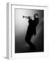 Trumpeter 1 BW-John Gusky-Framed Photographic Print