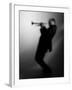 Trumpeter 1 BW-John Gusky-Framed Photographic Print