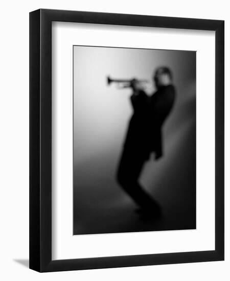 Trumpeter 1 BW-John Gusky-Framed Premium Photographic Print