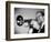 Trumpeter 2 BW-John Gusky-Framed Photographic Print