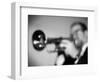 Trumpeter 2 BW-John Gusky-Framed Photographic Print