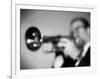 Trumpeter 2 BW-John Gusky-Framed Photographic Print