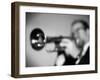 Trumpeter 2 BW-John Gusky-Framed Premium Photographic Print