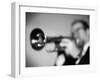 Trumpeter 2 BW-John Gusky-Framed Premium Photographic Print