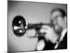 Trumpeter 2 BW-John Gusky-Mounted Premium Photographic Print