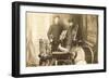 Trumpeter and Trombone Player-null-Framed Art Print