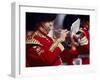 Trumpeter at Changing of the Guard, Buckingham Palace, London-John Warburton-lee-Framed Photographic Print
