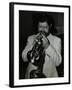 Trumpeter Bobby Shew Performing at the Bell, Codicote, Hertfordshire, 19 May 1985-Denis Williams-Framed Photographic Print