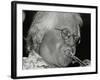 Trumpeter Henry Lowther Playing at the Fairway, Welwyn Garden City, Hertfordshire, 1 October 2000-Denis Williams-Framed Photographic Print