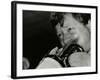 Trumpeter Janusz Carmello Performing at the Fairway, Welwyn Garden City, Hertfordshire, 1991-Denis Williams-Framed Photographic Print