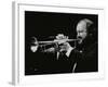 Trumpeter Keith Smith Playing at Stevenage, Hertfordshire, 1984-Denis Williams-Framed Photographic Print