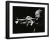 Trumpeter Keith Smith Playing at Stevenage, Hertfordshire, 1984-Denis Williams-Framed Photographic Print
