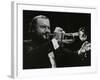 Trumpeter Keith Smith, Stevenage, Hertfordshire, 1984-Denis Williams-Framed Photographic Print