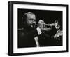 Trumpeter Keith Smith, Stevenage, Hertfordshire, 1984-Denis Williams-Framed Photographic Print