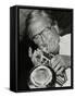 Trumpeter Leon Calvert Playing at the Fairway, Welwyn Garden City, Hertfordshire, 1993-Denis Williams-Framed Stretched Canvas