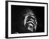 Trumpeter Louis Armstrong Belting Out His Famous Rendition of the Song "Hello Dolly" in a Nightclub-John Loengard-Framed Premium Photographic Print