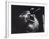 Trumpeter Louis Armstrong Belting Out His Famous Rendition of the Song "Hello Dolly" in a Nightclub-John Loengard-Framed Premium Photographic Print