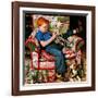 "Trumpeter", November 18,1950-Norman Rockwell-Framed Giclee Print