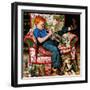 "Trumpeter", November 18,1950-Norman Rockwell-Framed Premium Giclee Print