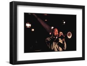 Trumpeter Wynton Marsalis Playing at the Village Vanguard Jazz Club-Ted Thai-Framed Photographic Print