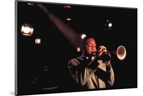 Trumpeter Wynton Marsalis Playing at the Village Vanguard Jazz Club-Ted Thai-Mounted Photographic Print