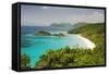 Trunk Bay at St. John Island in U. S. Virgin Islands-Macduff Everton-Framed Stretched Canvas