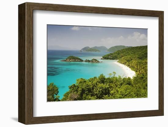 Trunk Bay at St. John Island in U. S. Virgin Islands-Macduff Everton-Framed Photographic Print