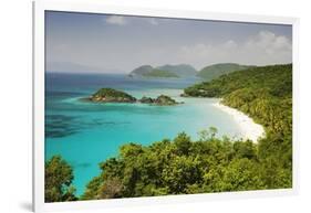 Trunk Bay at St. John Island in U. S. Virgin Islands-Macduff Everton-Framed Photographic Print