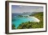 Trunk Bay at St. John Island in U. S. Virgin Islands-Macduff Everton-Framed Photographic Print