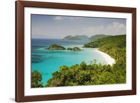 Trunk Bay at St. John Island in U. S. Virgin Islands-Macduff Everton-Framed Photographic Print