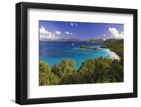 Trunk Bay, Saint John, US Virgin Islands-George Oze-Framed Photographic Print