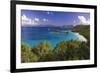 Trunk Bay, Saint John, US Virgin Islands-George Oze-Framed Photographic Print