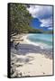 Trunk Bay Seclusion, US Virgin Islands-George Oze-Framed Stretched Canvas