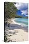 Trunk Bay Seclusion, US Virgin Islands-George Oze-Stretched Canvas