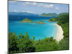 Trunk Bay, St. John, U.S. Virgin Islands, Caribbean, West Indies, Central America-Fred Friberg-Mounted Photographic Print