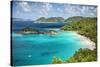 Trunk Bay, St John, United States Virgin Islands.-SeanPavonePhoto-Stretched Canvas