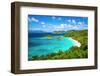 Trunk Bay, St John, United States Virgin Islands.-SeanPavonePhoto-Framed Premium Photographic Print