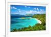 Trunk Bay, St John, United States Virgin Islands.-SeanPavonePhoto-Framed Premium Photographic Print