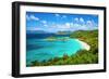 Trunk Bay, St John, United States Virgin Islands.-SeanPavonePhoto-Framed Photographic Print