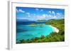 Trunk Bay, St John, United States Virgin Islands.-SeanPavonePhoto-Framed Photographic Print