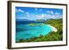 Trunk Bay, St John, United States Virgin Islands.-SeanPavonePhoto-Framed Photographic Print