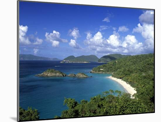 Trunk Bay, St. John, Us Virgin Islands, Caribbean-Walter Bibikow-Mounted Photographic Print