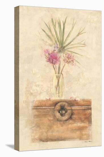 Trunk with Palm Frond-Cheri Blum-Stretched Canvas