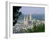 Truro Cathedral and City, Cornwall, England, United Kingdom-John Miller-Framed Photographic Print