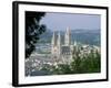 Truro Cathedral and City, Cornwall, England, United Kingdom-John Miller-Framed Photographic Print