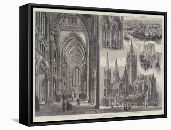 Truro Cathedral-Frank Watkins-Framed Stretched Canvas