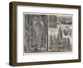 Truro Cathedral-Frank Watkins-Framed Giclee Print